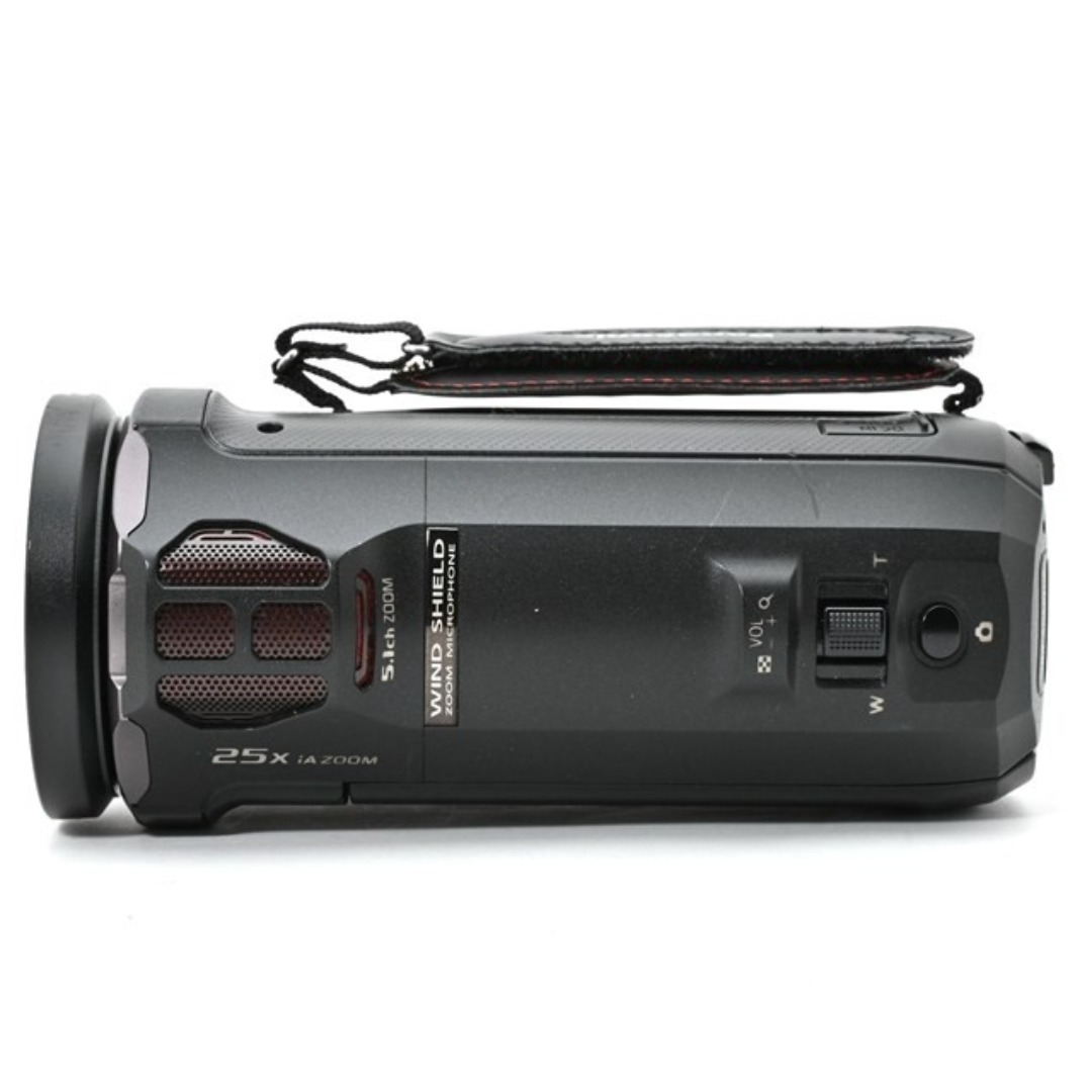 ＜良品＞ Panasonic 4Kビデオカメラ VX985M 64GB ブラック スマホ/家電/カメラのカメラ(ビデオカメラ)の商品写真