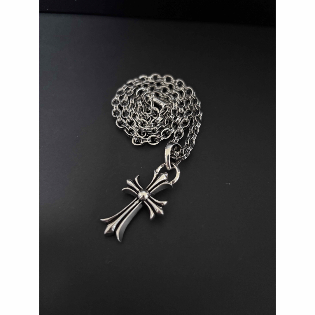 ネックレス ペーパーチェーン タイニー ホールチェーン シルバー925 刻印 メンズのアクセサリー(ネックレス)の商品写真