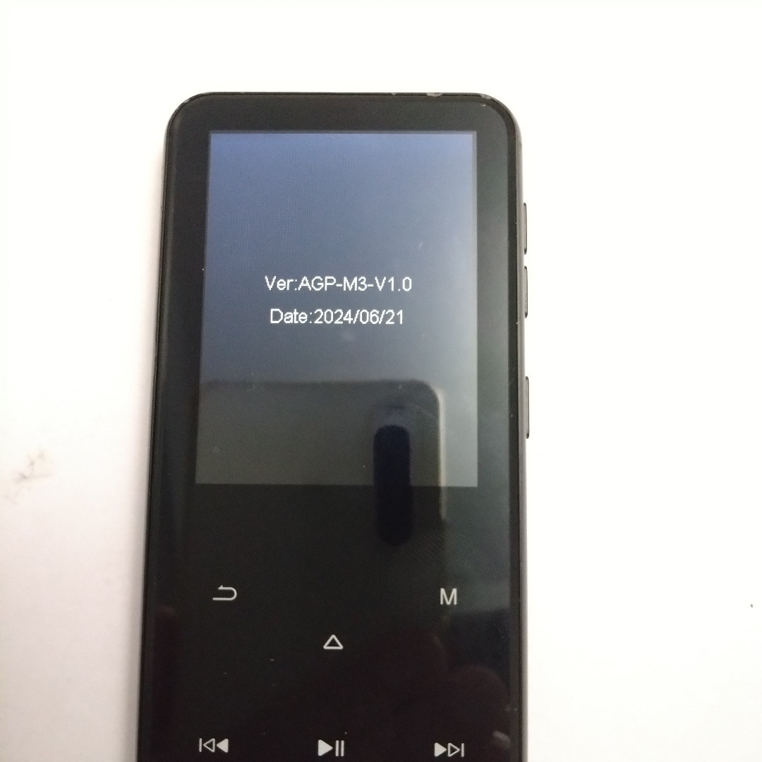 AGPTEK(エージーピーテック)のAGPTEK AGP-M3 22gb ウォークマン　動作中古品 スマホ/家電/カメラのオーディオ機器(ポータブルプレーヤー)の商品写真