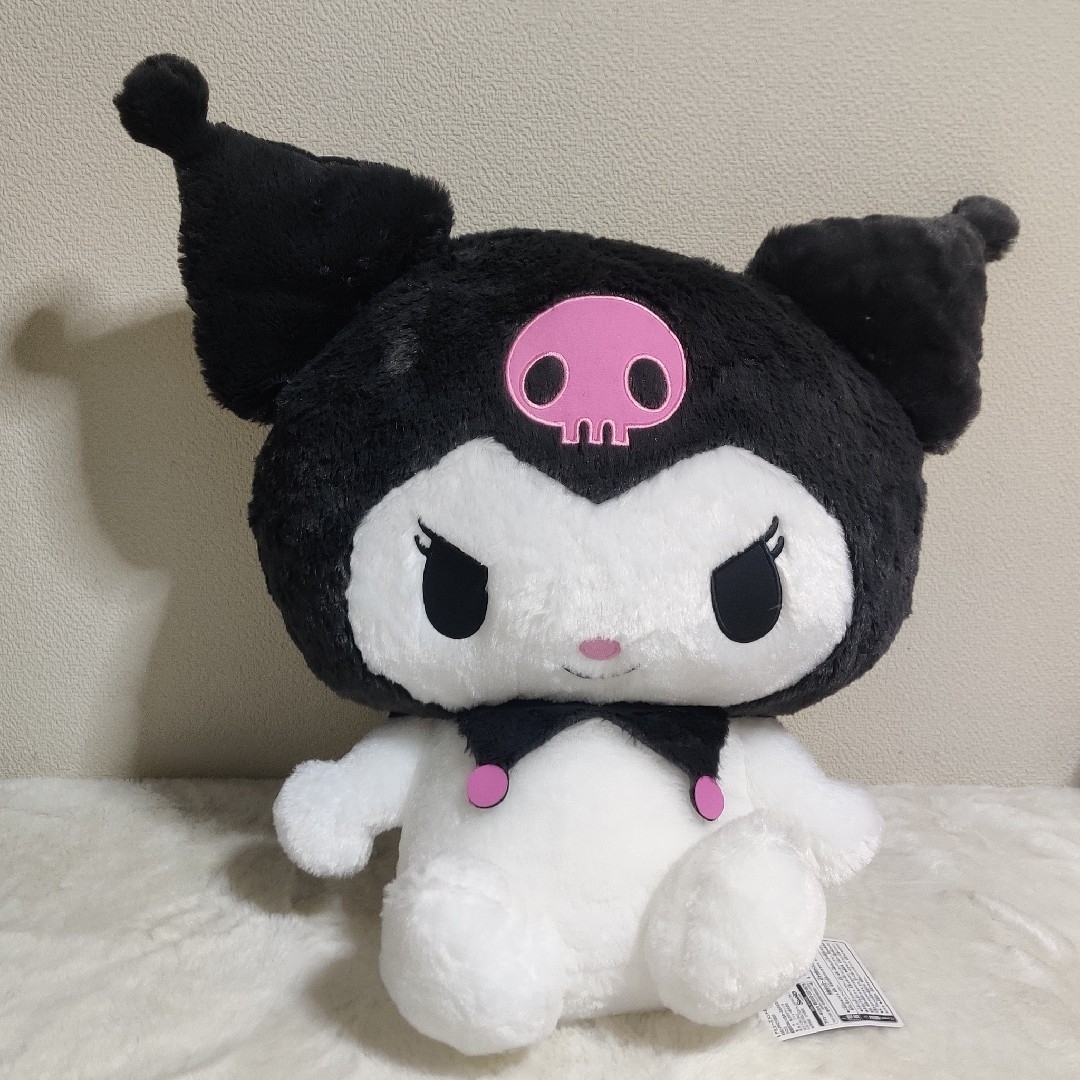 サンリオ(サンリオ)の超超BIGぬいぐるみ〜ふわふわスタンダード〜　クロミ エンタメ/ホビーのおもちゃ/ぬいぐるみ(ぬいぐるみ)の商品写真