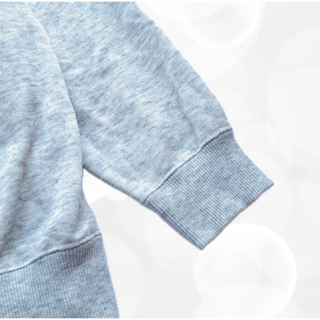 PERSON'S(パーソンズ)のパーソンズ　スポーツ　グレー スウェット　Ｍ　レディース　刺繍ロゴ　記名あり レディースのトップス(トレーナー/スウェット)の商品写真