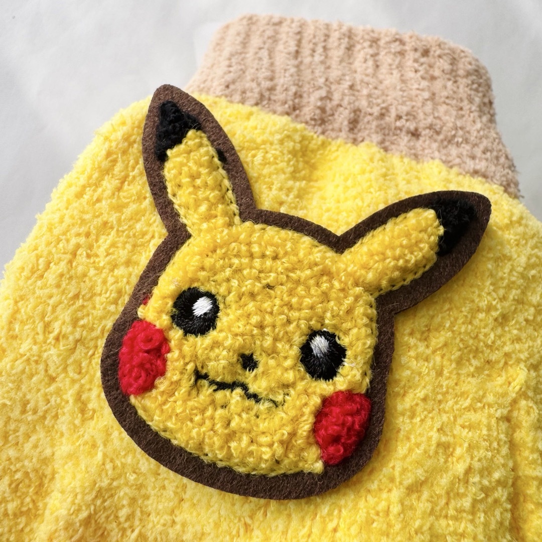 ポケモン(ポケモン)の新作！　ピカチュウ  手袋　キッズ　子供　男の子　ニット　ポケモン　グッズ キッズ/ベビー/マタニティのこども用ファッション小物(手袋)の商品写真