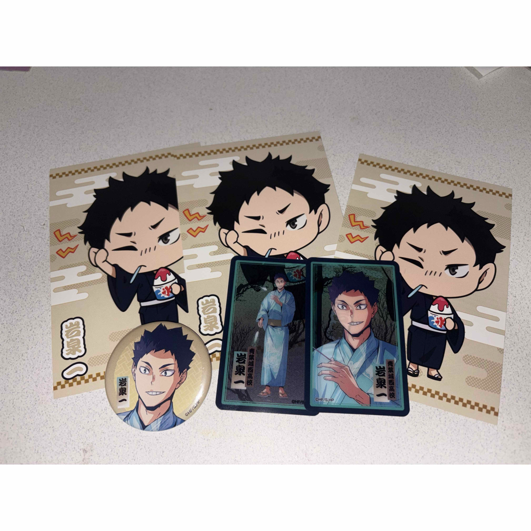 ハイキュー夏祭り 岩泉一 エンタメ/ホビーのアニメグッズ(カード)の商品写真