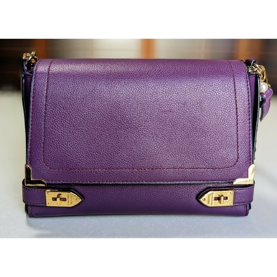 Samantha Thavasa(サマンサタバサ)のサマンサタバサ【アナ雪限定版】未使用ミラー付☆エールショルダーバッグ完売品 レディースのバッグ(ショルダーバッグ)の商品写真