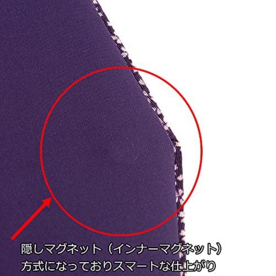 小花金封ふくさ 袱紗 日本製 慶弔両用 両開き 冠婚葬祭 (マグネット黒) インテリア/住まい/日用品のインテリア/住まい/日用品 その他(その他)の商品写真