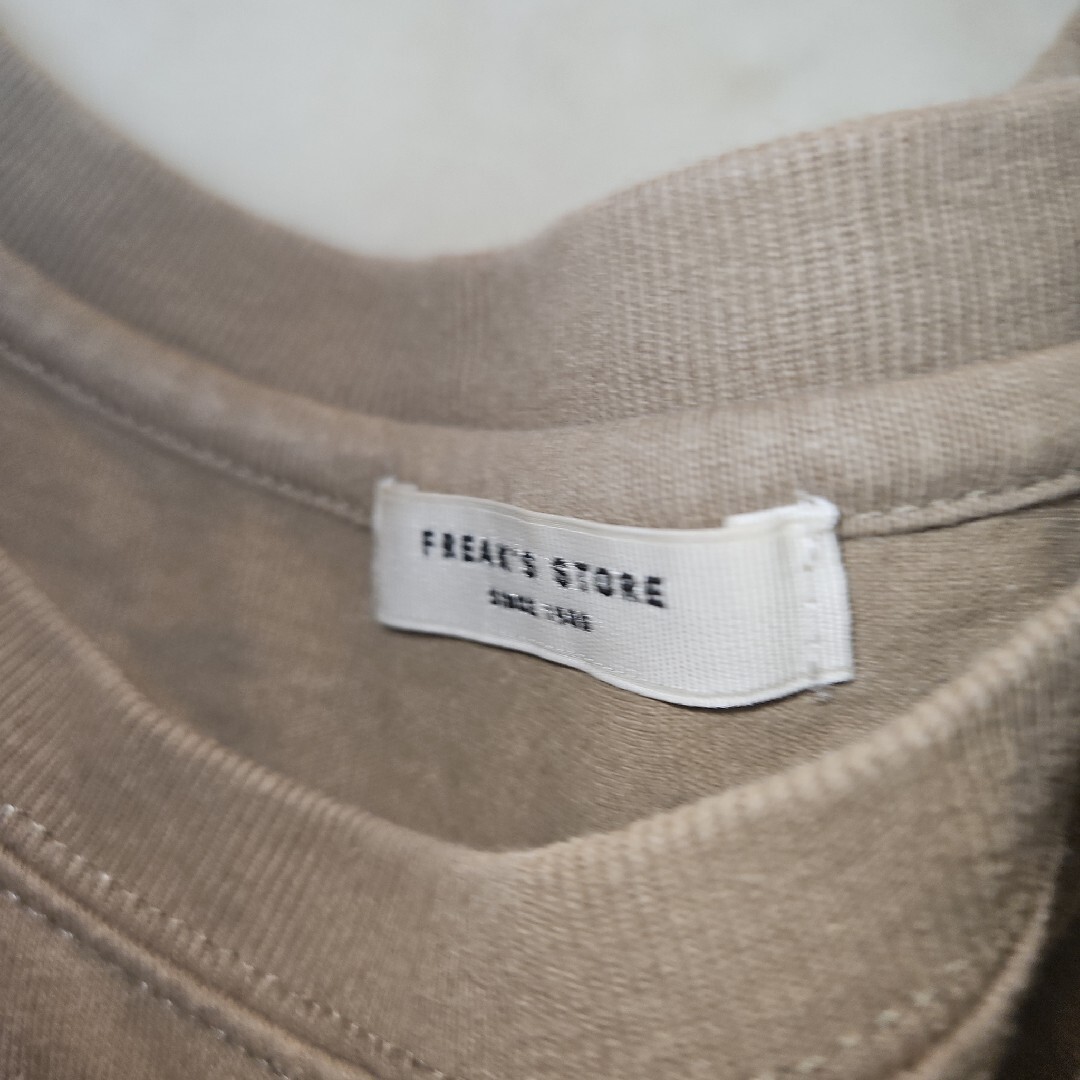FREAK'S STORE(フリークスストア)の【オシャレ⭐FREAK'S STORE】くすみカーキ　ロンTワンピース　FREE レディースのワンピース(ロングワンピース/マキシワンピース)の商品写真