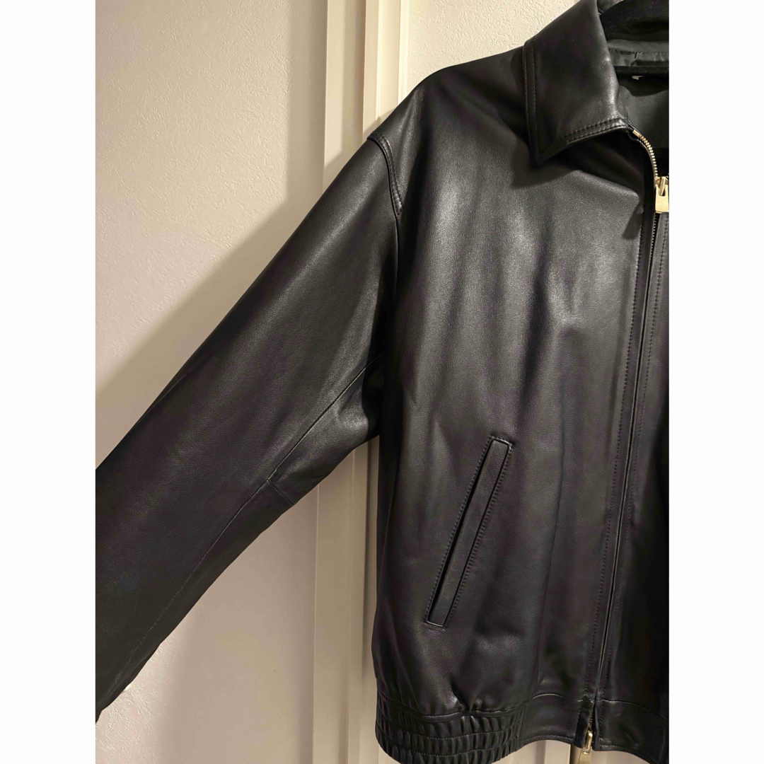 DEUXIEME CLASSE(ドゥーズィエムクラス)の即日配送可！DeuxiemeClasse leather jacket！ レディースのジャケット/アウター(ライダースジャケット)の商品写真