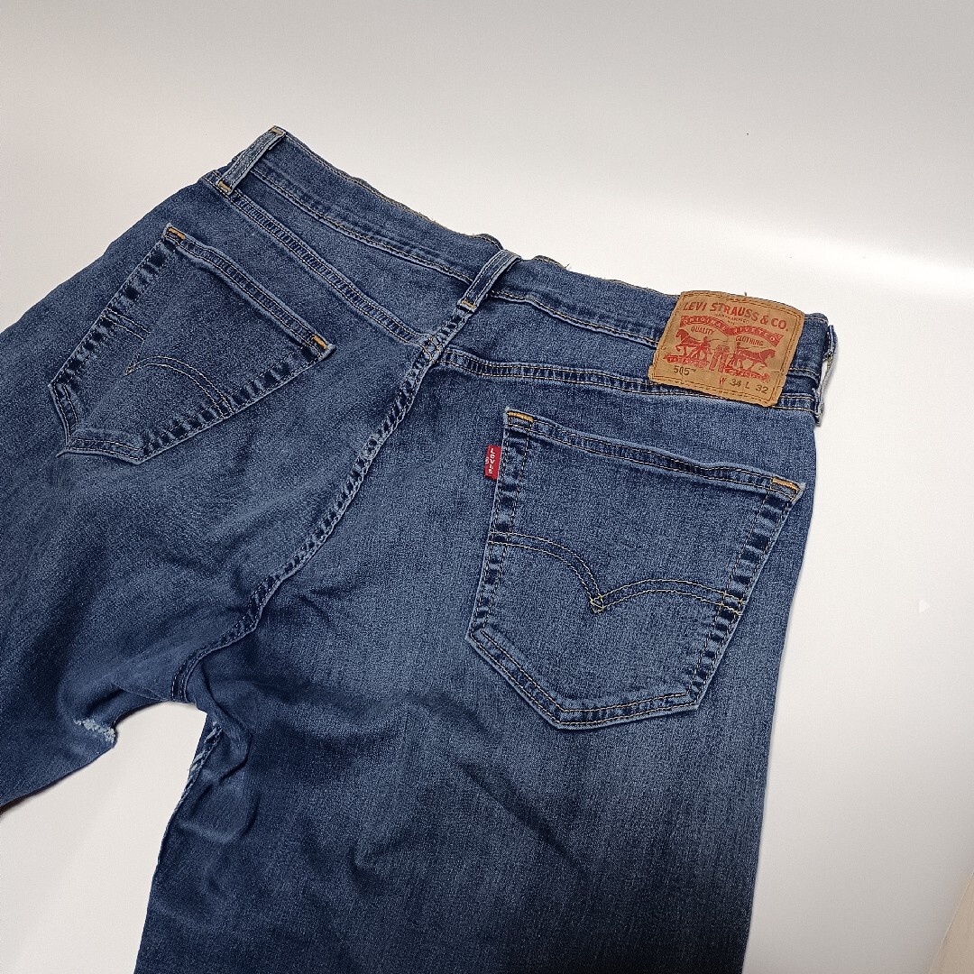 Levi's(リーバイス)の（W34）リーバイス LEVI'S 505 デニムパンツ ストレッチ　ジーンズ  メンズのパンツ(デニム/ジーンズ)の商品写真