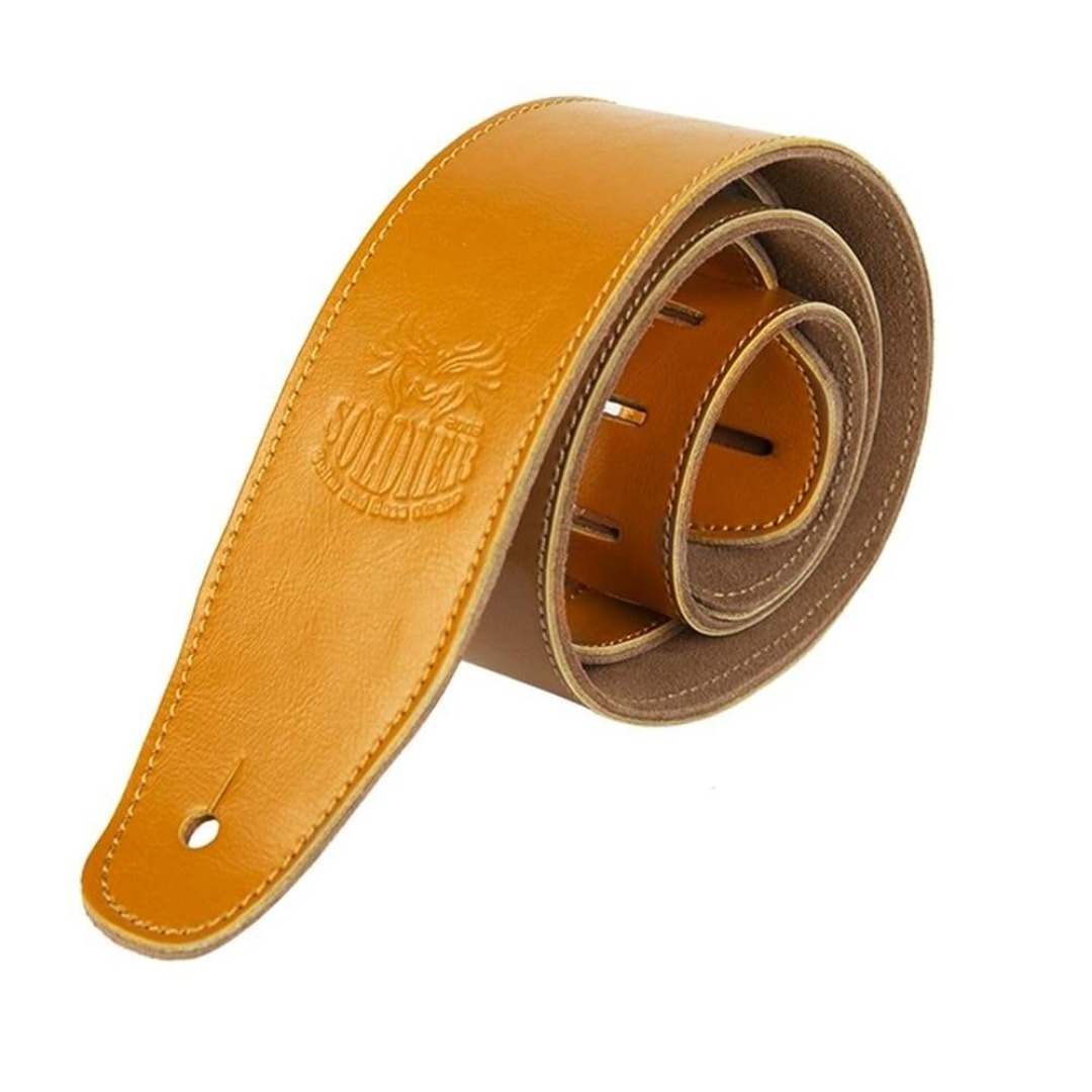 【特価商品】[GIMI] 高級本革ギターストラップ 牛革 レザー 快適 耐久性  キッズ/ベビー/マタニティのおもちゃ(楽器のおもちゃ)の商品写真