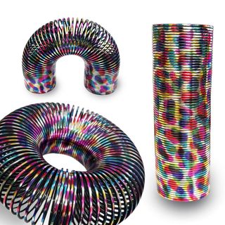【特価セール】ジャグリングスプリング レインボー スプリング カラフル マジック