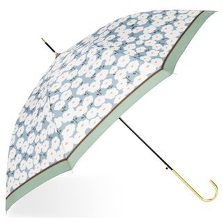 長傘 レディース 女子 ジャンプ式 花柄(星柄) 晴雨兼用 日傘 おしゃれ 耐風