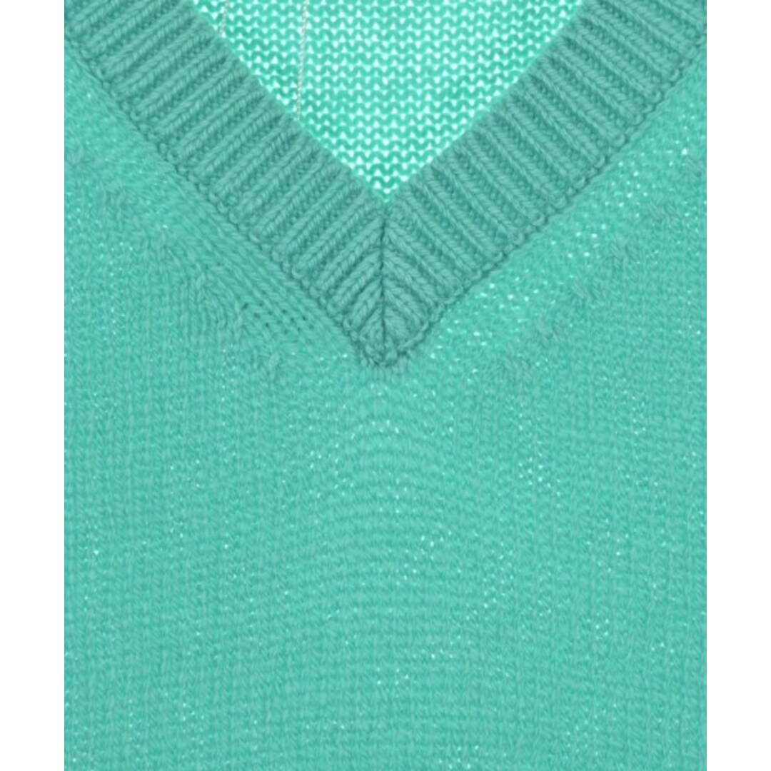 AURALEE(オーラリー)のAURALEE オーラリー ベスト M 緑 【古着】【中古】【送料無料】 レディースのトップス(ベスト/ジレ)の商品写真