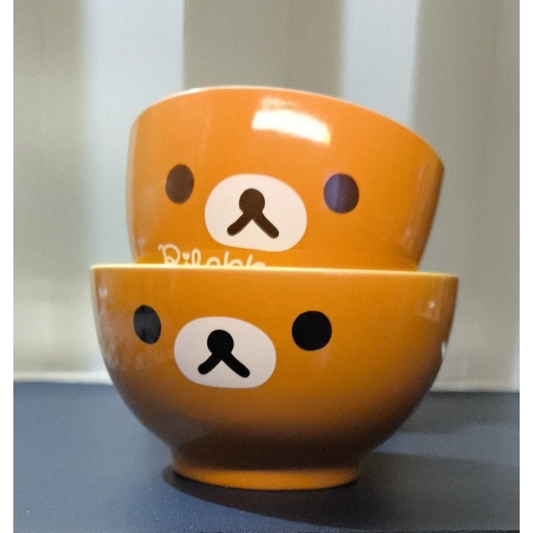 リラックマ　ローソンコラボ　丼３点セット インテリア/住まい/日用品のキッチン/食器(食器)の商品写真