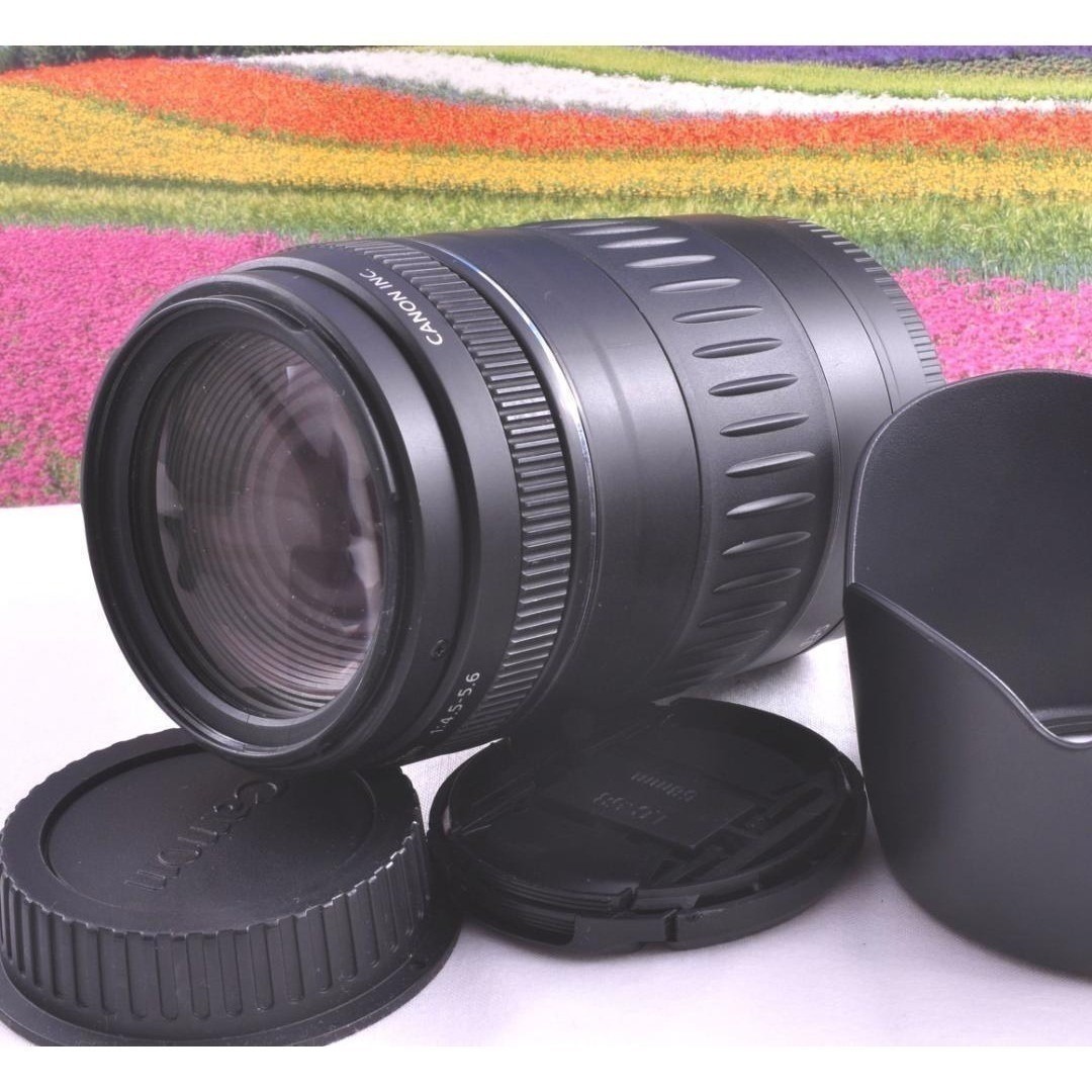 フード付き！Canon キヤノン EF90-300mm 望遠レンズ 整備済み。 Canon - フード付き！Canon キヤノン EF90-300mm 望遠レンズ 整備済み