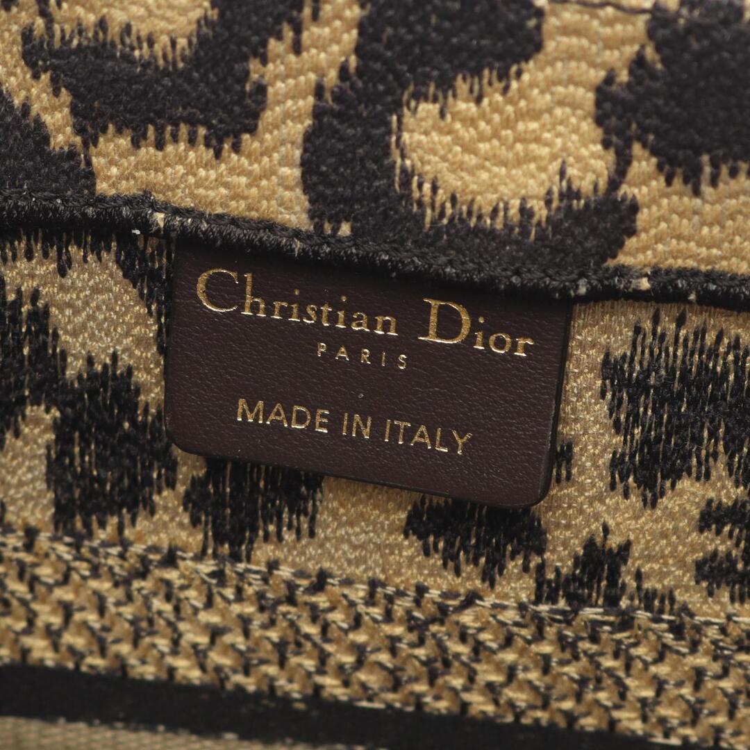 Dior(ディオール)のディオール Dior BOOK TOTE ブックトート スモール トートバッグ バッグ キャンバス レディース ベージュ系 / ブラック系 【中古】 レディースのバッグ(トートバッグ)の商品写真