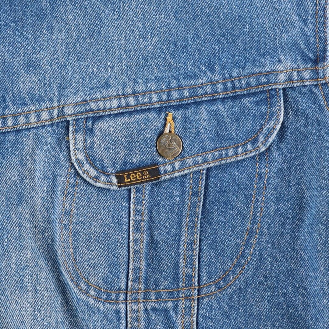 Lee(リー)の古着 80~90年代 リー Lee STORM RIDER ストームライダー デニムジャケット Gジャン メンズL相当 ヴィンテージ/eaa600043 メンズのジャケット/アウター(Gジャン/デニムジャケット)の商品写真