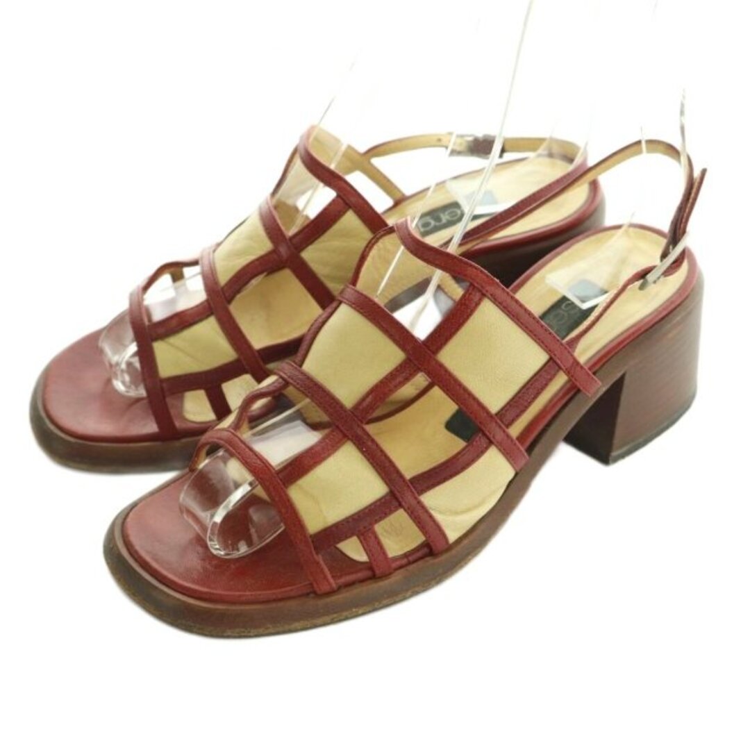 Sergio Rossi - セルジオロッシ サンダル ストラップ チャンキーヒール