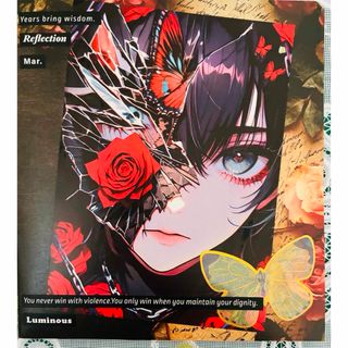 おすそ分けファイル④耽美系ステッカー 15枚 コラージュシート 素材シート