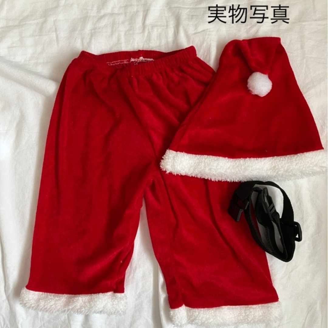新品☆サンタ コスプレ  キッズ クリスマス 子ども  衣装 ベビー  キッズ/ベビー/マタニティのキッズ/ベビー/マタニティ その他(その他)の商品写真