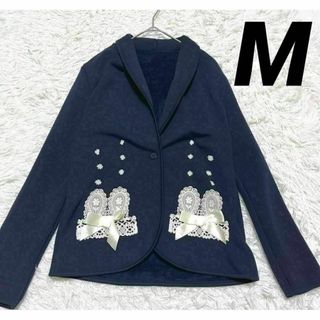 Le Sentier レディースアウター あったかジャケット ネイビー M相当