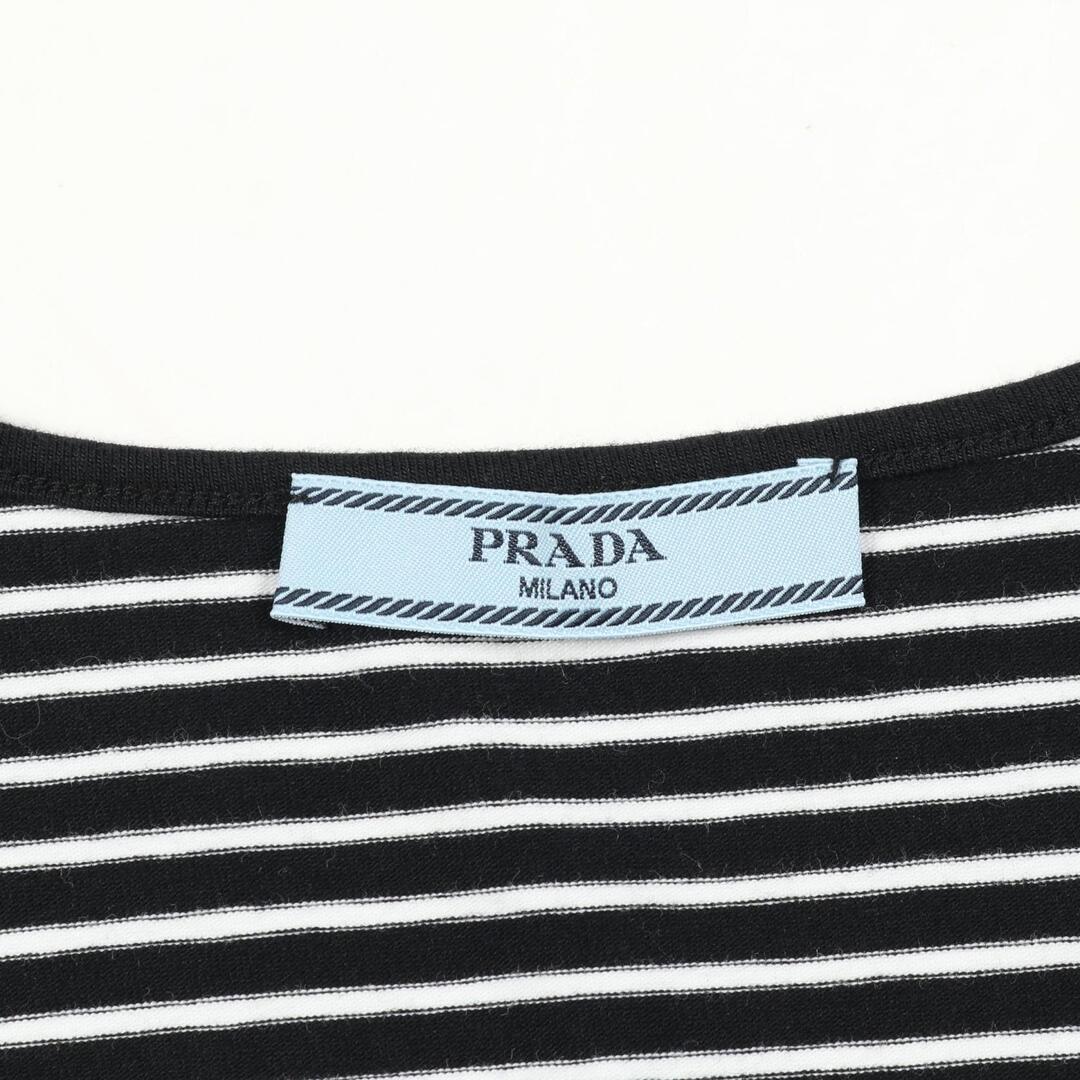 PRADA(プラダ)のPRADA プラダ カットソー ストライプジャージートップス レディースのワンピース(その他)の商品写真