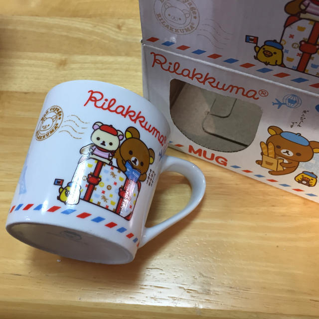 サンエックス(サンエックス)のリラックマ・マグカップ(プライズ品) エンタメ/ホビーのおもちゃ/ぬいぐるみ(キャラクターグッズ)の商品写真