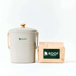 【特価セール】【公式・発酵基材付】ROOF コンポスト (グレー) コンパクト