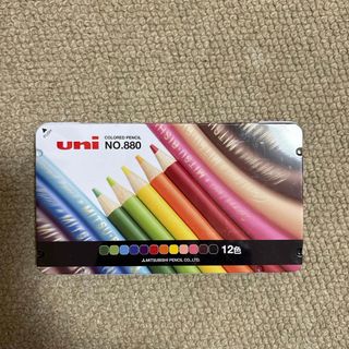 三菱色鉛筆ワイド 880 12色(1セット)