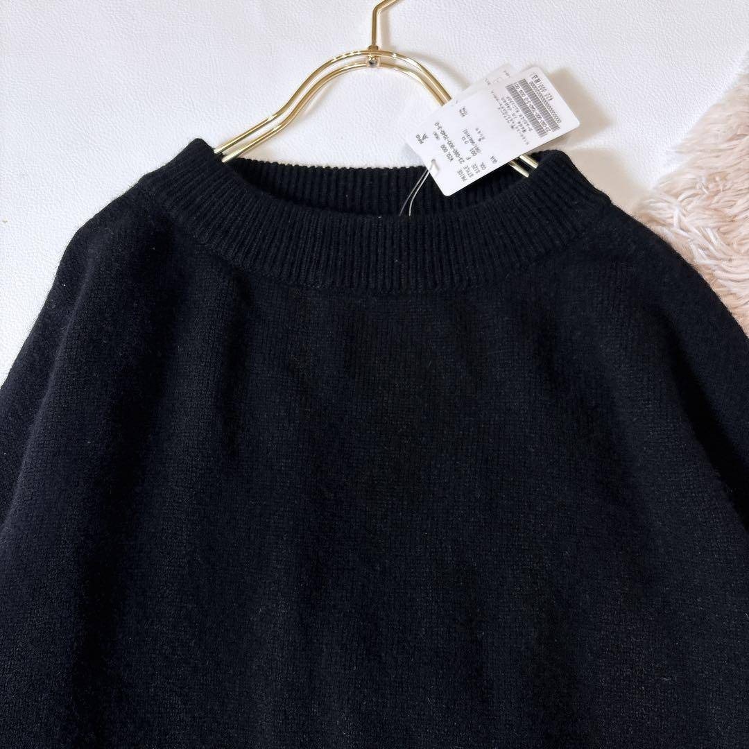 IENA(イエナ)の新品タグ付ꕥイエナ 2023 ウールカシミヤチュニックワンピース 大きめ 日本製 レディースのワンピース(その他)の商品写真