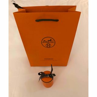 HERMES エルメス ツイリー オレンジアニマル柄 新品未使用 箱・リボン付