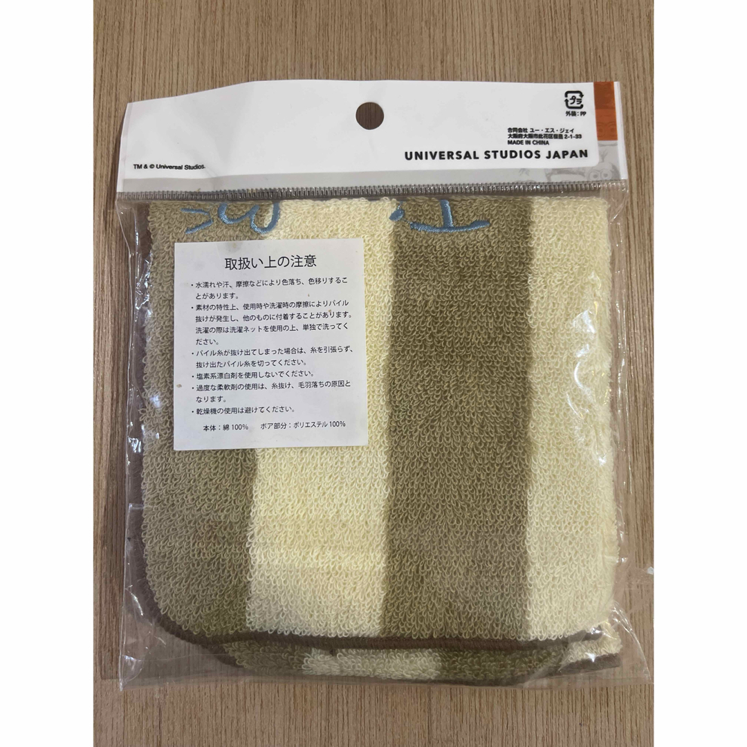 ミニオン(ミニオン)のミニオンズ　ティム　ミニタオル　ユニバ USJ エンタメ/ホビーのアニメグッズ(タオル)の商品写真