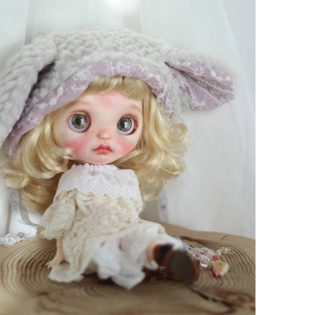 カスタムアイシードールフルセット ハンドメイドのぬいぐるみ/人形(人形)の商品写真