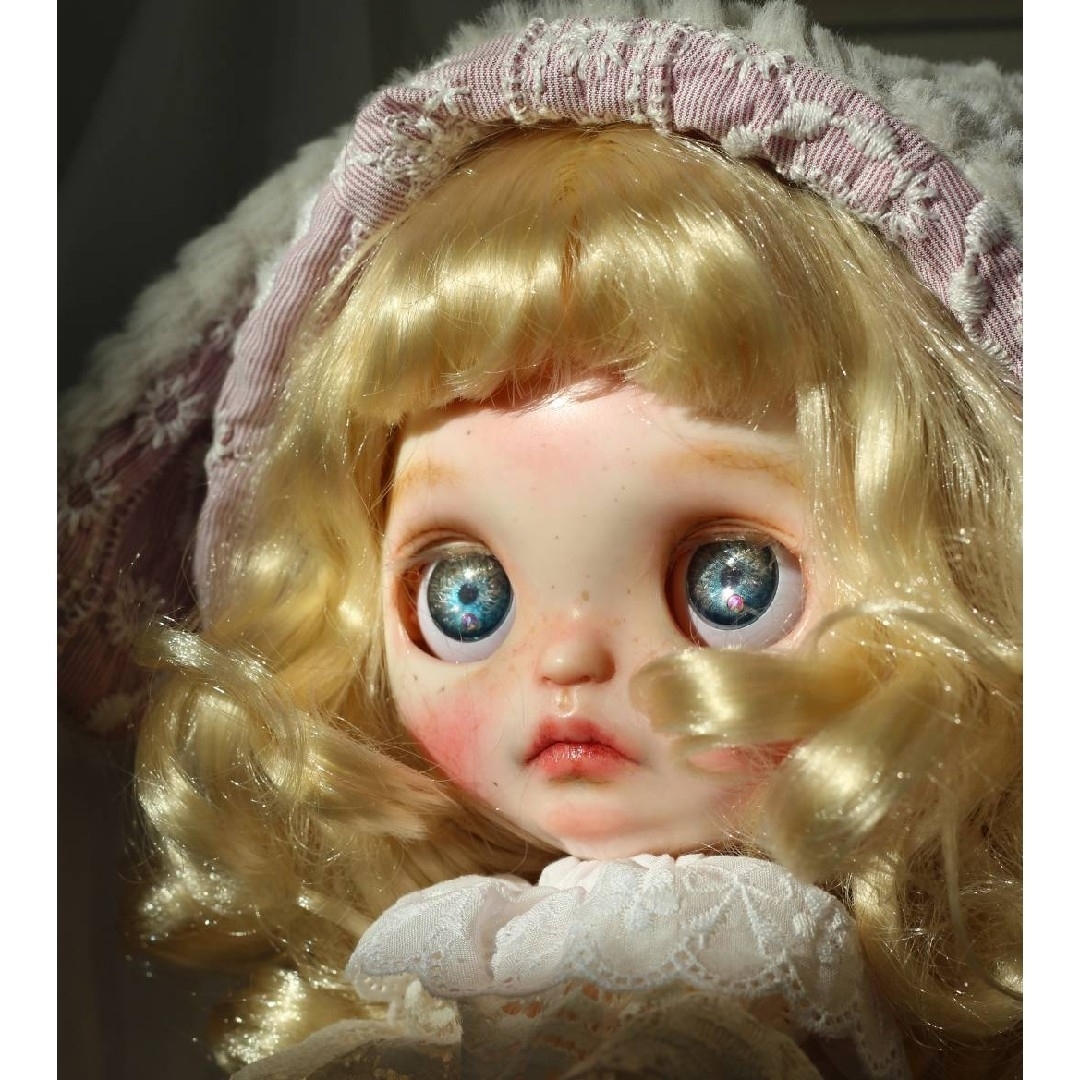 カスタムアイシードールフルセット ハンドメイドのぬいぐるみ/人形(人形)の商品写真