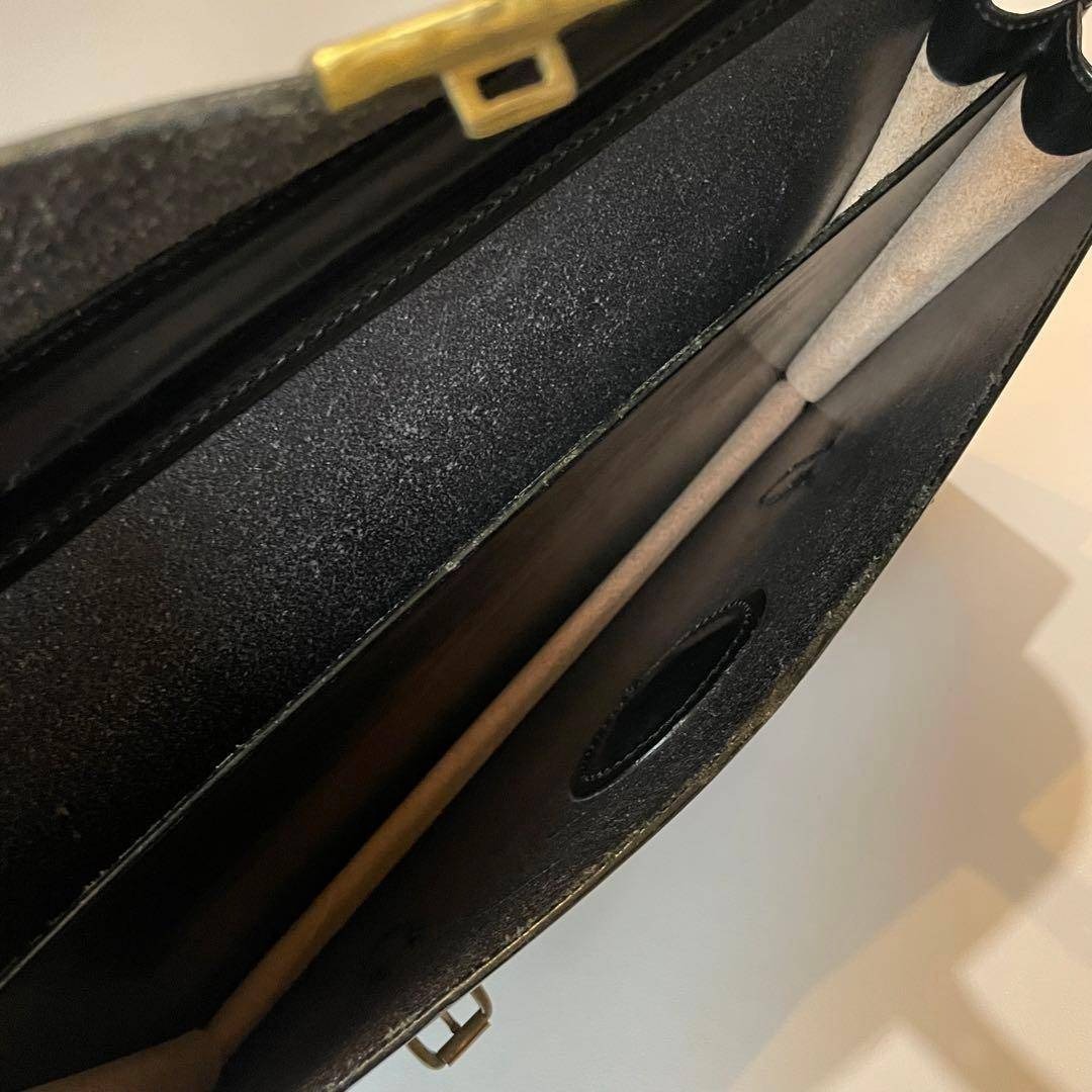 GLENROYAL(グレンロイヤル)の極美品✨グレンロイヤル ビジネスバッグ ブリーフケース ロック ゴールド 黒 メンズのバッグ(ビジネスバッグ)の商品写真