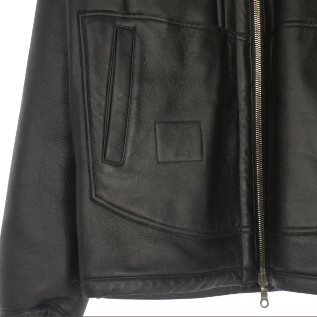 イサムカタヤマバックラッシュ リバーシブル レザージャケットM ブラック  メンズのジャケット/アウター(ブルゾン)の商品写真