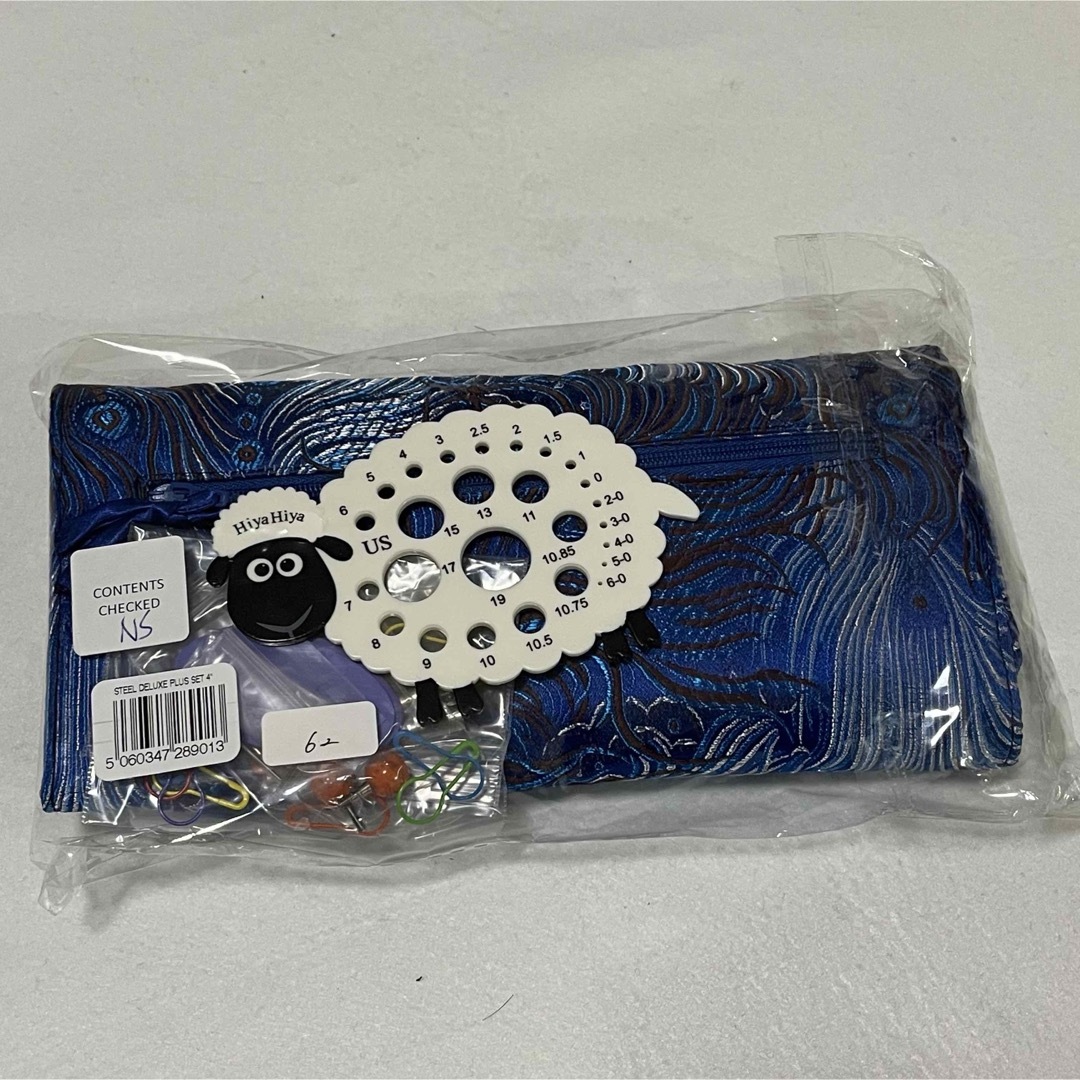 HIYAHIYA small+large普通4インチ16本付け替え輪針セット ハンドメイドの素材/材料(その他)の商品写真