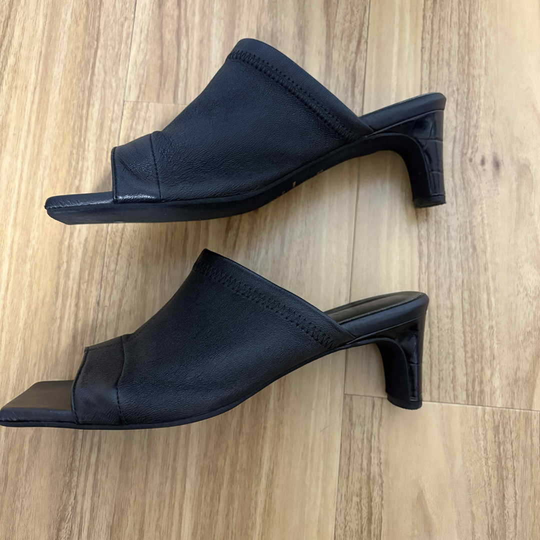 卑弥呼(ヒミコ)の卑弥呼　ストレッチレザー　ミュール　サンダル　23㎝ レディースの靴/シューズ(サンダル)の商品写真