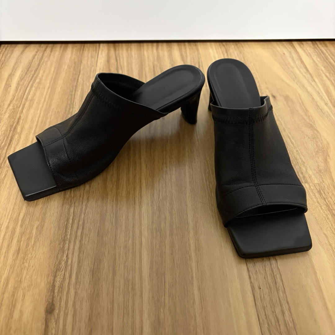 卑弥呼(ヒミコ)の卑弥呼　ストレッチレザー　ミュール　サンダル　23㎝ レディースの靴/シューズ(サンダル)の商品写真