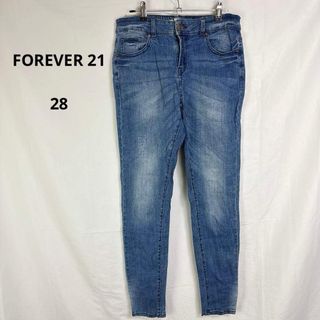 FOREVER 21 - FOREVER21◇デニムパンツ　ジーンズ【28】細身　カジュアル　スキニー