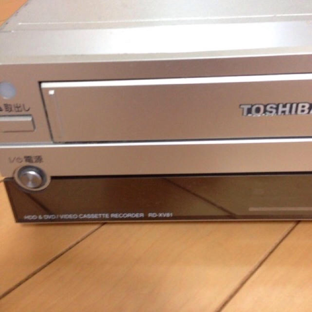 東芝(トウシバ)のジャンク 東芝 RD-XV81 DVD VHSレコーダー  スマホ/家電/カメラのテレビ/映像機器(DVDレコーダー)の商品写真