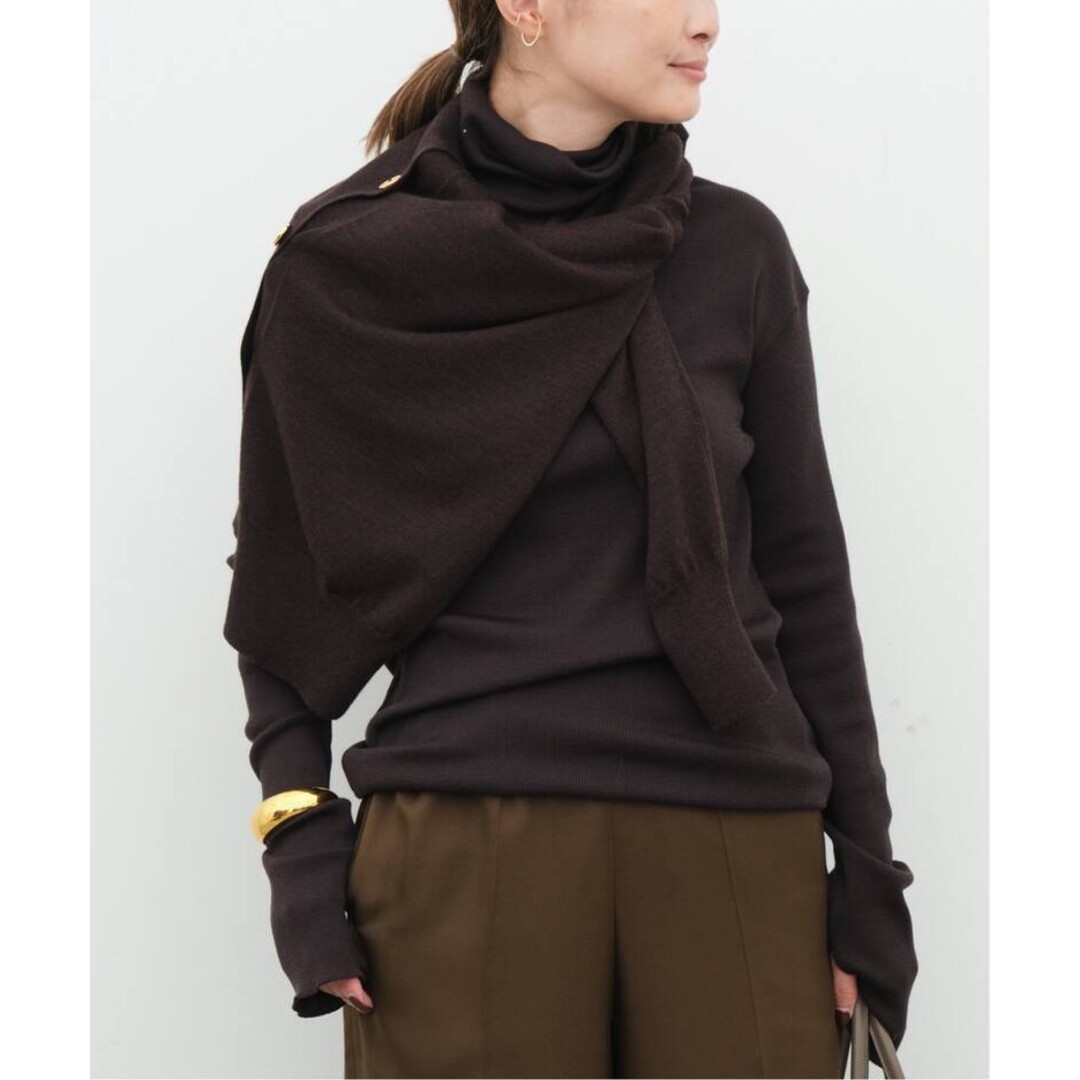 DEUXIEME CLASSE(ドゥーズィエムクラス)の追加 rib タートル レディースのトップス(ニット/セーター)の商品写真