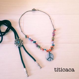 チチカカ(titicaca)のアクセ2点set＊チチカカ(ネックレス)