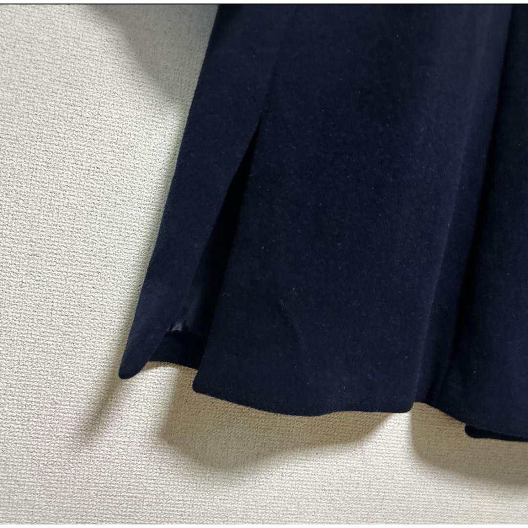 UNITED ARROWS green label relaxing(ユナイテッドアローズグリーンレーベルリラクシング)のgreen label relaxing ノーカラーアンゴラコート レディースのジャケット/アウター(ロングコート)の商品写真