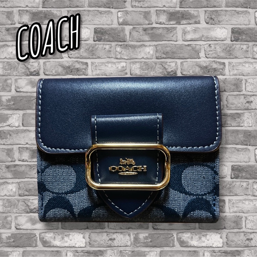 COACH OUTLET(コーチアウトレット)のCOACH コーチ 二つ折り財布 レディースのファッション小物(財布)の商品写真