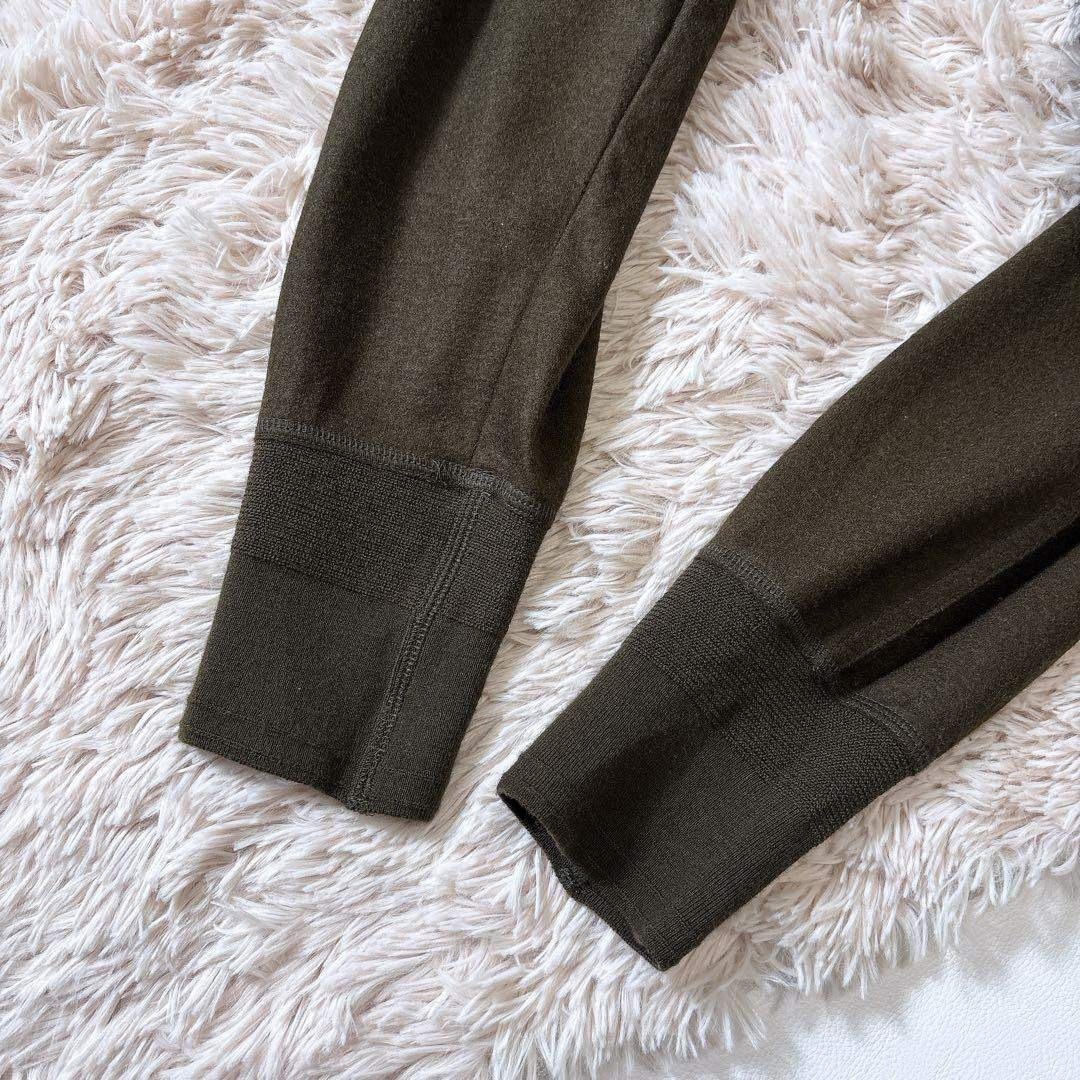 TOMORROWLAND(トゥモローランド)の極美品ꕥトゥモローランド ハイネック サイドボタン ロングワンピース ゆったり レディースのワンピース(ロングワンピース/マキシワンピース)の商品写真