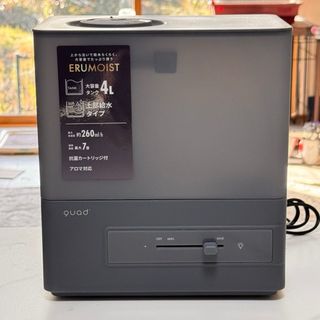 【美品】QUADS 加湿器 QS440 4L 上部給水 抗菌カートリッジ付