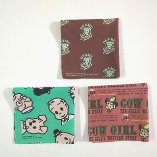 オサムグッズ ハンカチ3枚セット ダスティミラー 中古