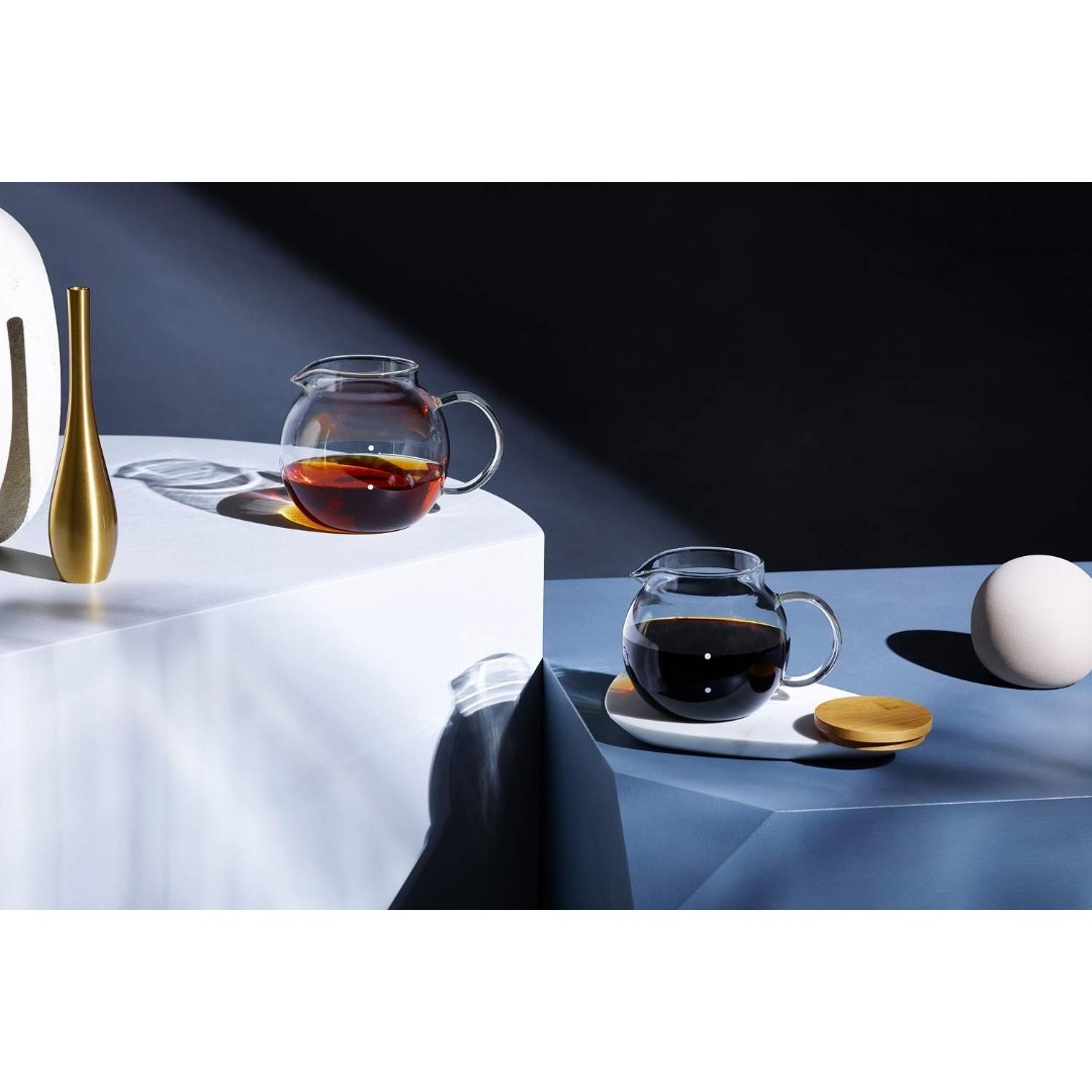 cores コレス クリアガラスサーバー 4カップ C514 コーヒーポット テ インテリア/住まい/日用品のキッチン/食器(容器)の商品写真