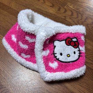 ハローキティ あったかもこもこマフラー ベビー向け ふわふわ