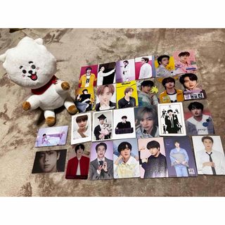 BTS JIN トレカ+RJぬいぐるみセット